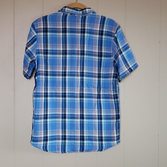 Plaid Buttom Up - Picture 3 of 3